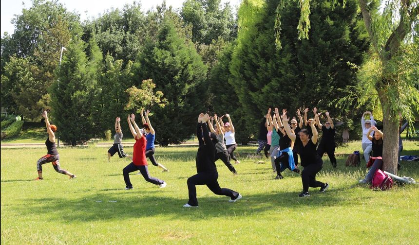 Sağlıklı Yaşam İçin Parklarda Buluşuyoruz