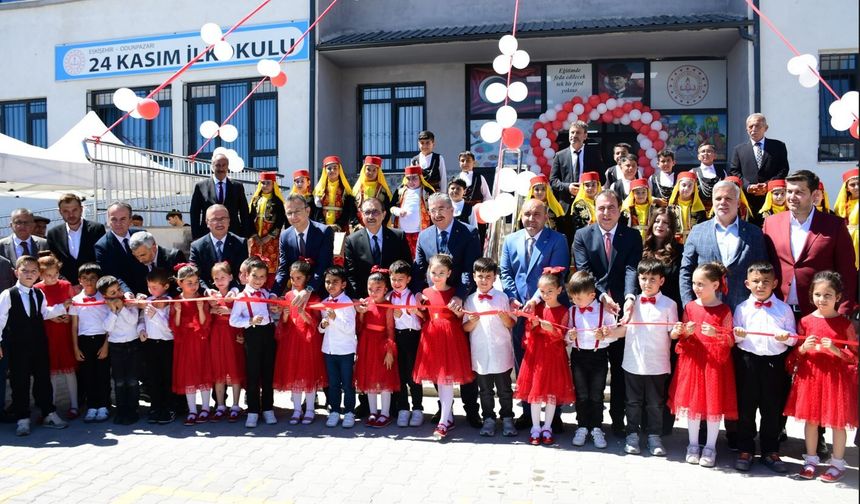 Emek'te 24 Kasım İlkokulu Açıldı