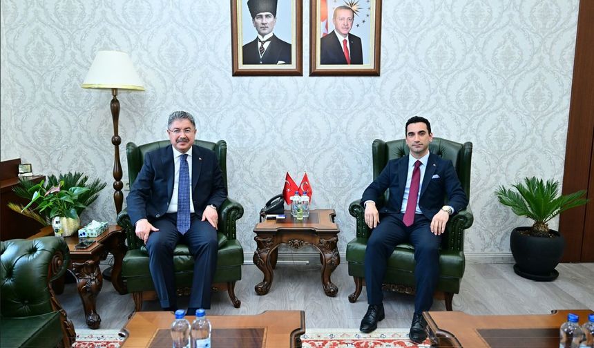 Kütahya Cumhuriyet Başsavcılığına Atanan Savaş Kılıç’tan Vali Yılmaz’a Veda Ziyareti