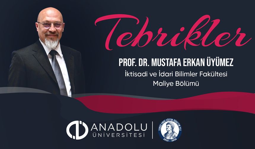 Prof. Dr. Üyümez Vergi Konseyi Üyeliğine Seçildi