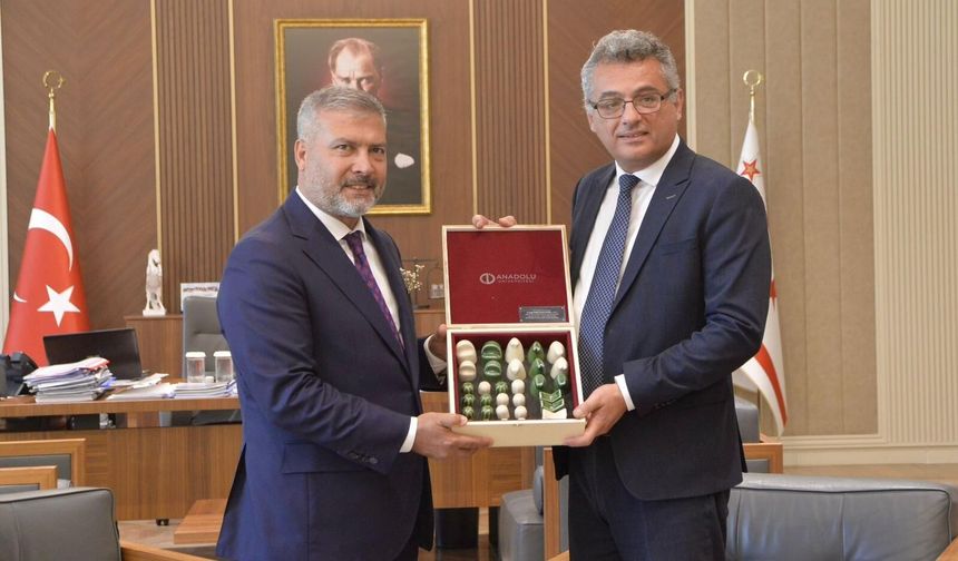 Anadolu Üniversitesi KKTC’de eğitim iş birliklerini güçlendiriyor