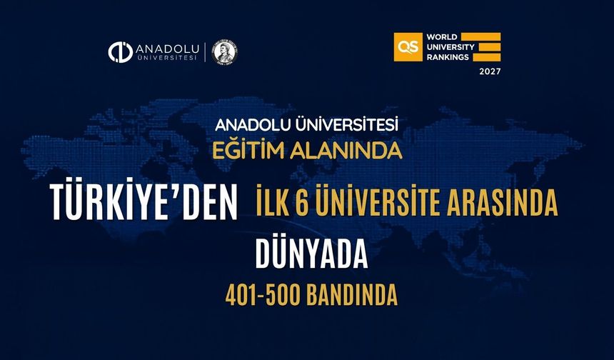 Anadolu Üniversitesinden Uluslararası Başarı