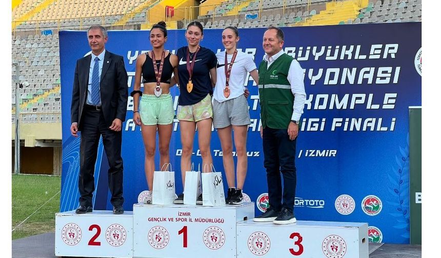 Eskişehirli Atletlerden Türkiye Şampiyonasında Çifte Başarı