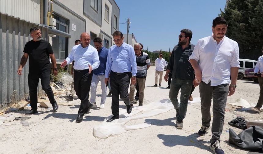 Fatih Dönmez Baksan Esnafıyla Buluştu