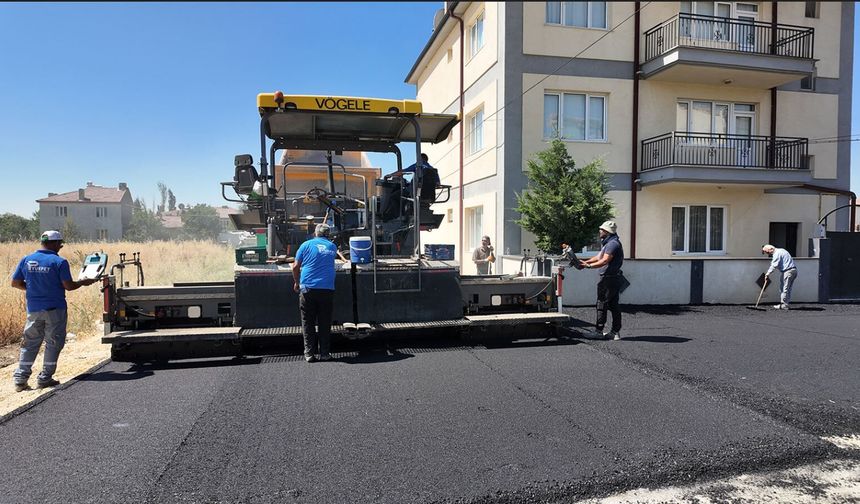Çukurhisar’da Asfalt Seferberliği