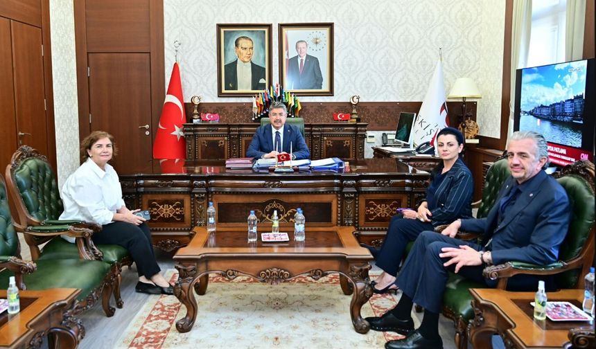 Kartal Vakfı'ndan Vali Yılmaz'a Ziyaret