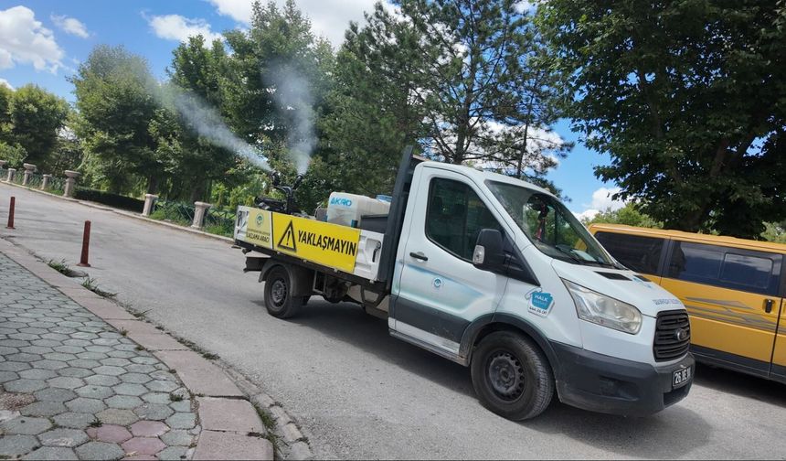 Odunpazarı Belediyesi’nden İlaçlama Çalışmaları