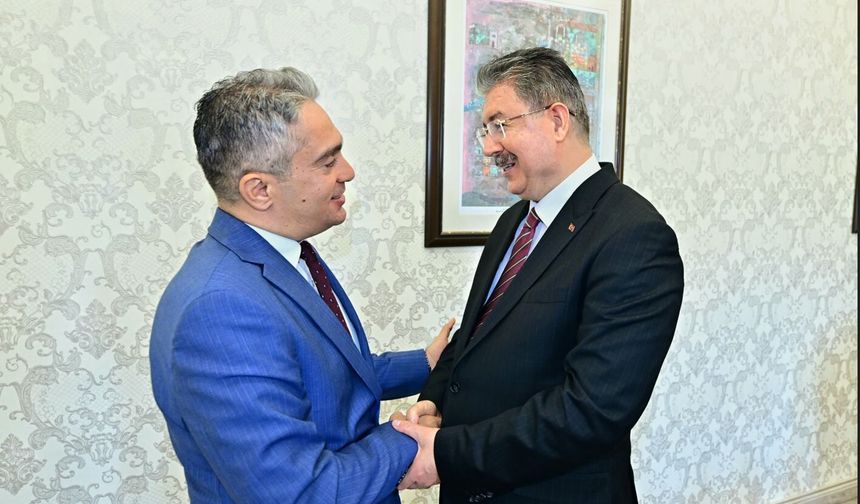 Cumhuriyet Başsavcısı Ferhat Deniz'den Vali Yılmaz'a Ziyaret
