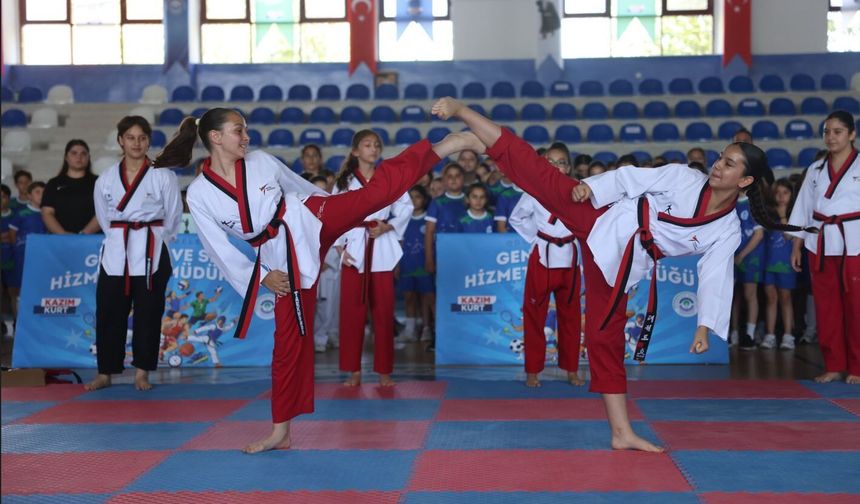 Odunpazarı’nda Yaz Spor Okulları Açıldı