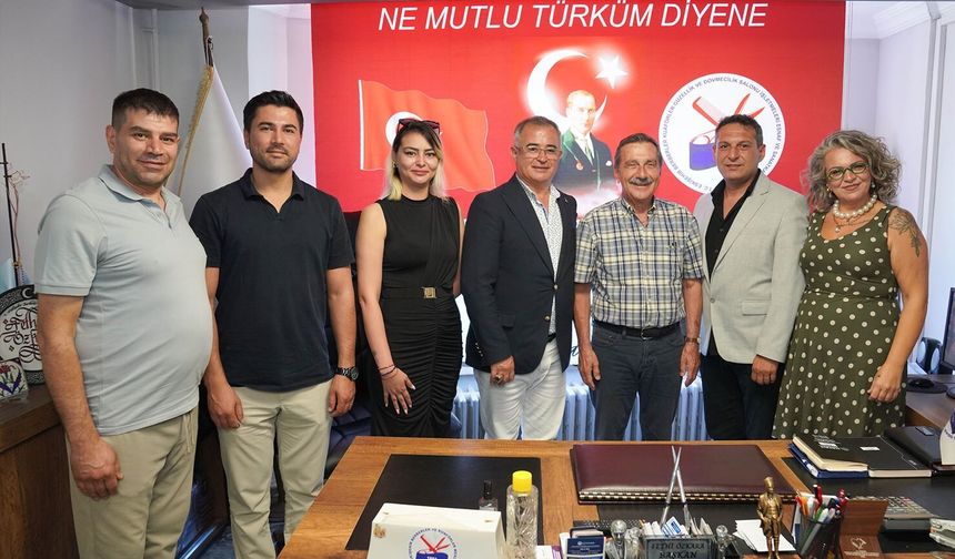 Başkan Ataç’tan Fethi Özkara Ve Yönetimine Ziyaret