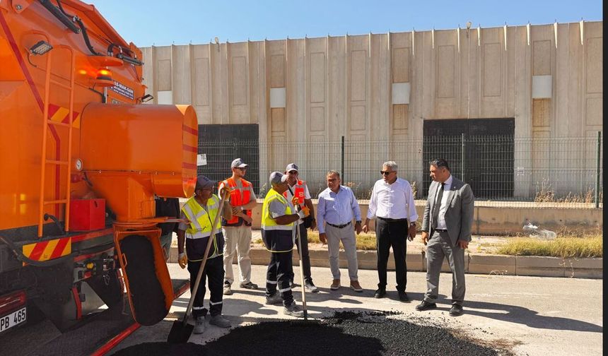 Eskişehir OSB’de Yol Bakım Çalışmaları