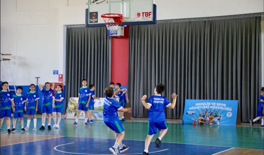 Odunpazarı Belediyesi’nden Çocuklara Basketbol Dolu Yaz