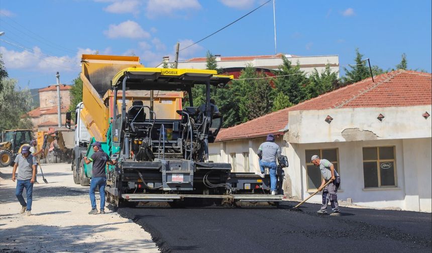 Büyükşehir Belediyesi Han'da Yol Çalışmalarını Tamamladı
