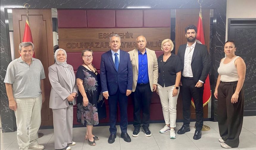 Odunpazarı Kent Konseyi'nden Kaymakam Ahmet Hikmet Şahin’e Ziyaret