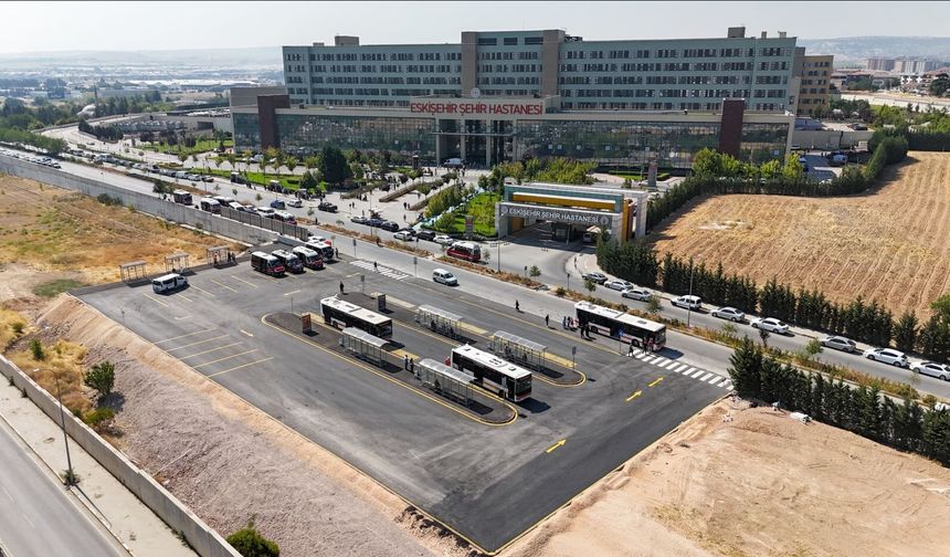 Şehir Hastanesi Önünde Toplu Ulaşıma Düzenleme