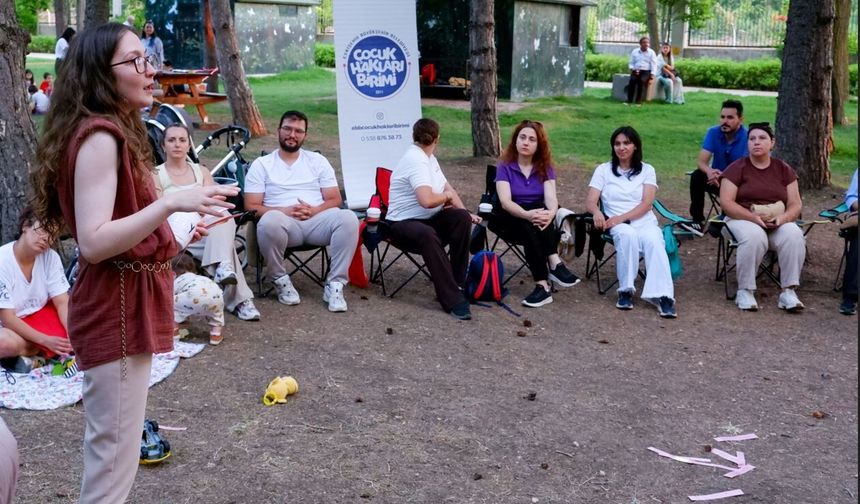 Aktif Yaşam Parkı’nda Ebeveynler Paylaştı Çocuklar Eğlendi