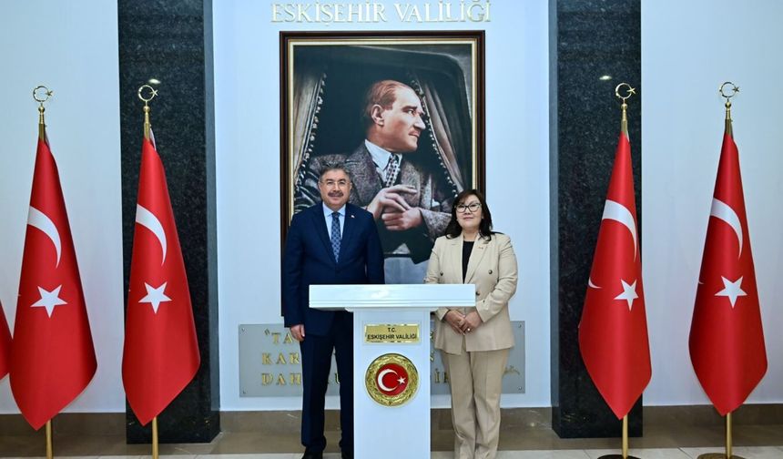 Moğolistan Büyükelçisi Eskişehir'de