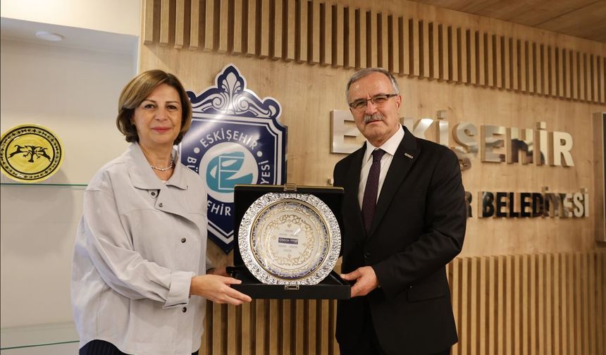 OSBÜK Heyetinden Başkan Ünlüce’ye Ziyaret