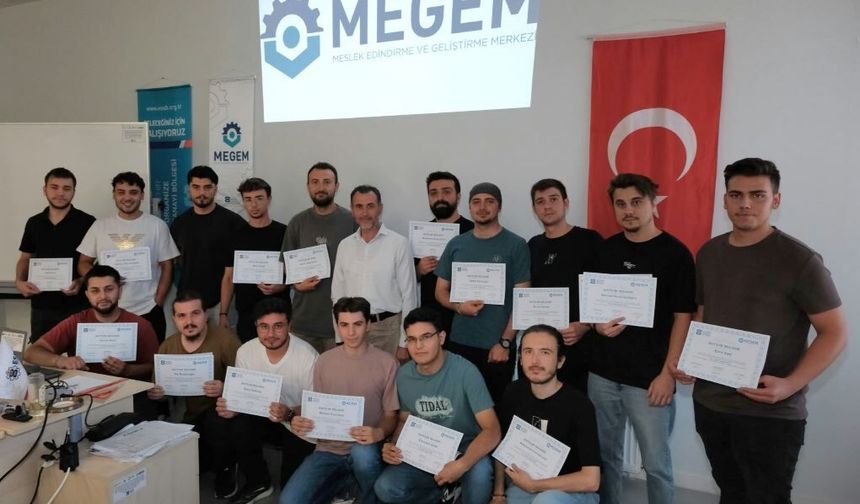 MEGEM Sanayiye İşgücü Yetiştirmeye Devam Ediyor