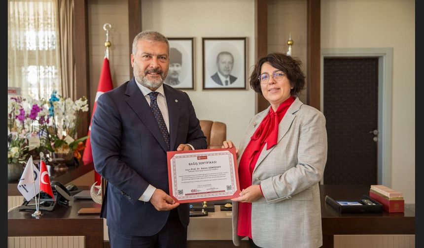 Rektör Adıgüzel’den ESOGÜ Rektörü Gümüşsoy’a hayırlı olsun ziyareti