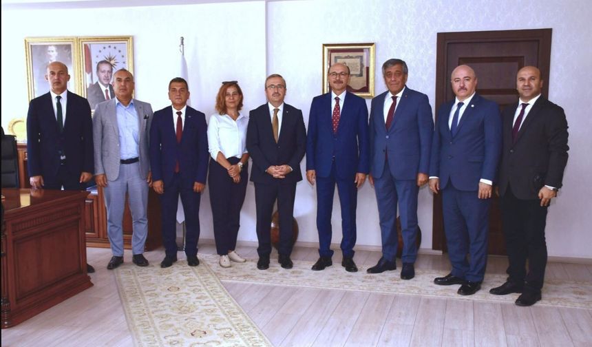 Müdür Sinan Aydın Kendisini Ziyaret Eden TES Başkanı Arıkan'ı Neden Yok Saydı?