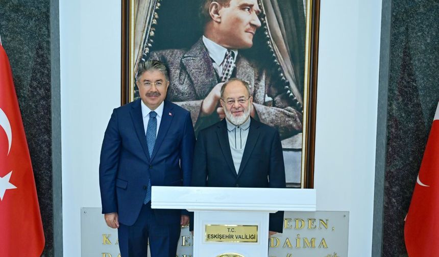 Recep Akdağ'dan Vali Yılmaz'a Ziyaret