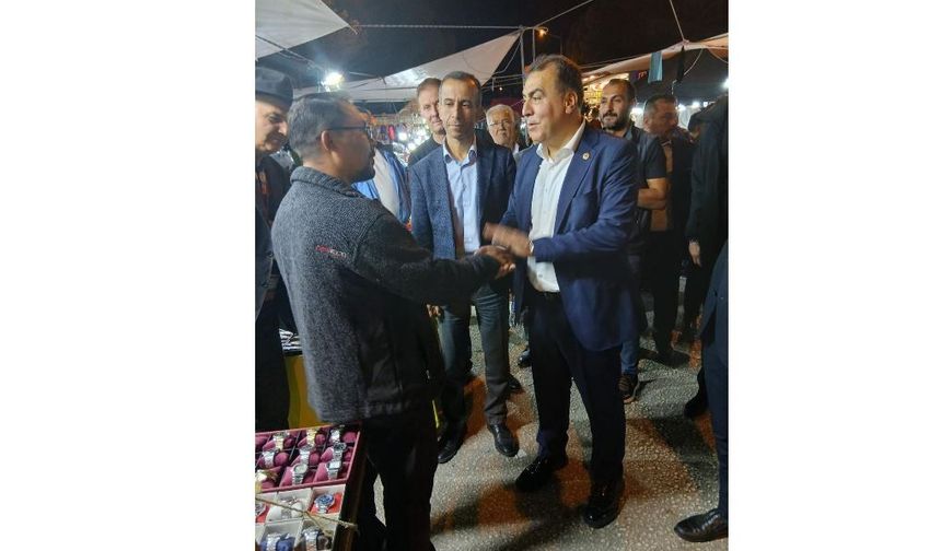MHP Heyetinden Sarıcakaya Panayırı’na Ziyaret