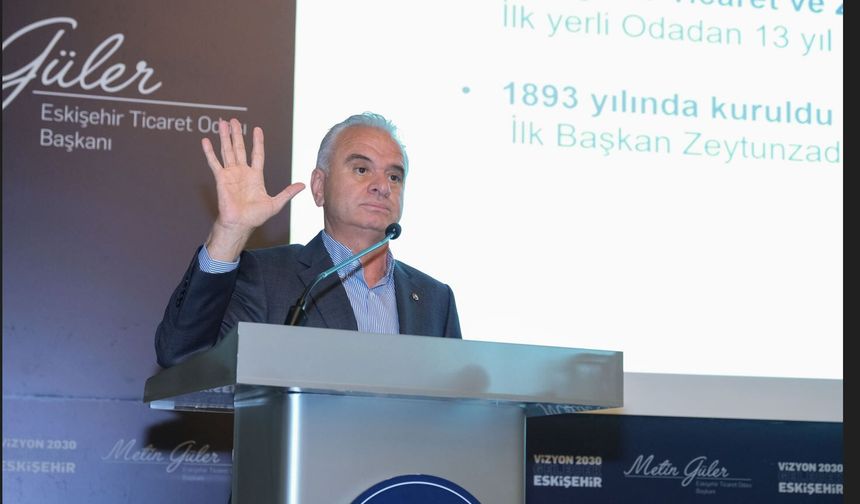 Metin Güler’in Yeni Dönem Mottosu “Vizyon 2030: Gelecek Eskişehir”