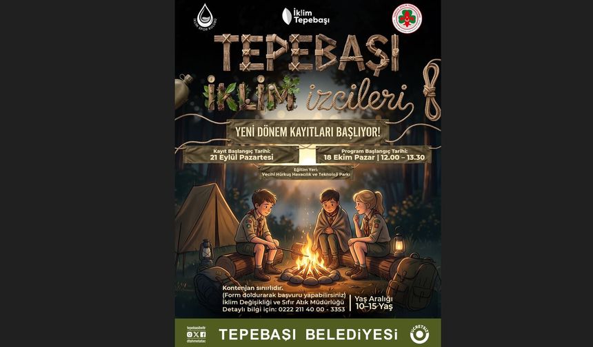 Tepebaşı’nda Çocuklar Doğayı Yaşayarak Öğrenecek