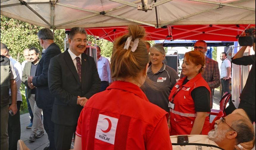 Millet Bahçesi'nde Halk Sağlığı Haftası