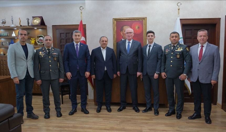 Azerbaycan’dan Odunpazarı Belediyesi’ne Dostluk Ziyareti