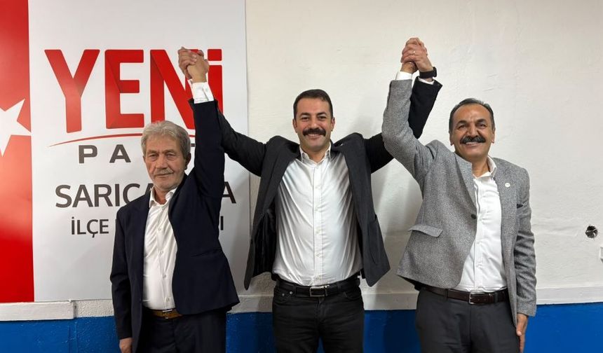 YENİ Parti Sarıcakaya'da Hasan Yılmaz güven tazeledi