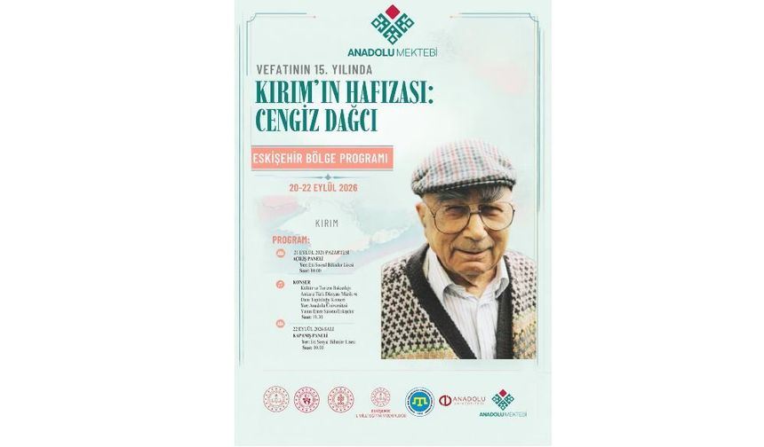 Kırım’ın Hafızası Cengiz Dağcı Eskişehir'de Anılacak