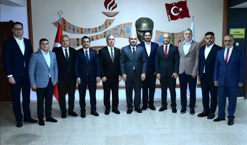 Albayrak'tan Milli Eğitim Müdürü Aydın'a Ziyaret