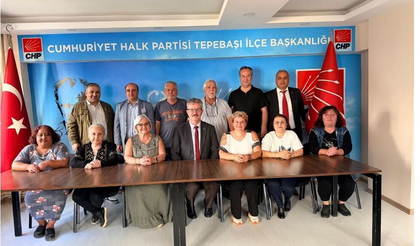 CHP Tepebaşı’nda görev dağılımı yapıldı