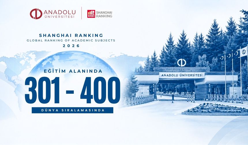 Anadolu Üniversitesi İlk 400'e Girdi