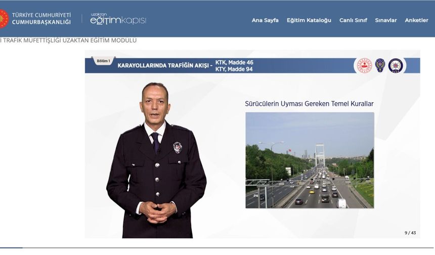 Fahri müfettişlere AÖF’ten uzaktan eğitim