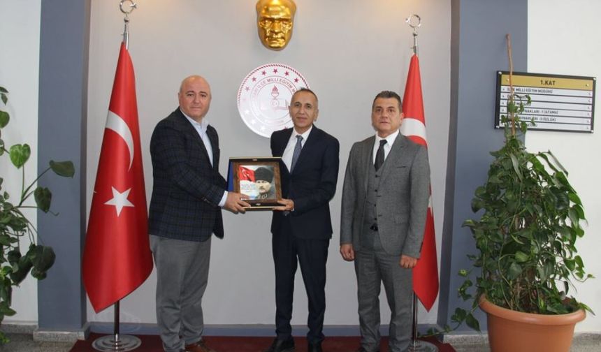 Türk Eğitim Sen'den Hancı'ya 'Hayırlı Olsun' Ziyareti