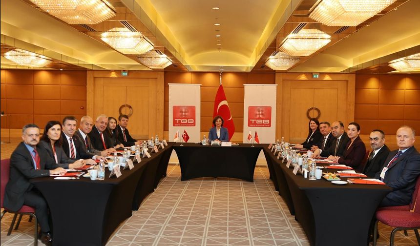 TBB Encümen Toplantısı Ayşe Ünlüce Başkanlığında Gerçekleştirildi
