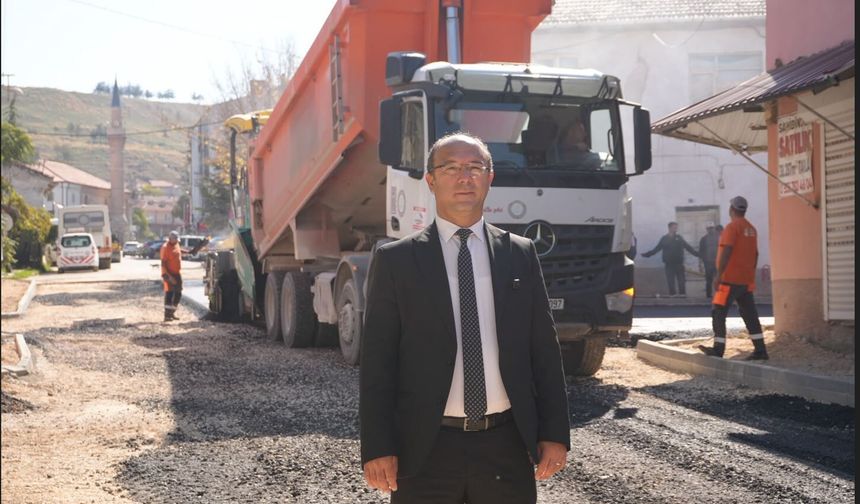 Büyükşehir Belediyesinden Seyitgazi’de Yol Çalışması