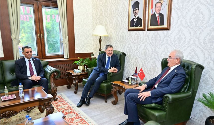 Orman Genel Müdürü Karacabey'den Vali Yılmaz'a Ziyaret