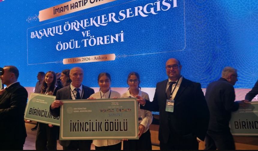 Kazım Karabekir İmam Hatip Ortaokulu Türkiye İkincisi
