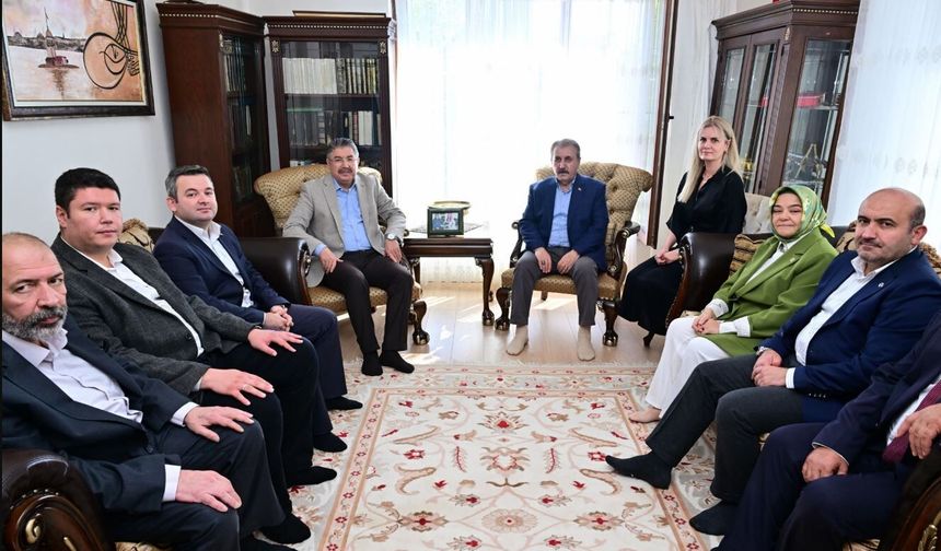 Mustafa Destici'yi Ziyaret Ettiler