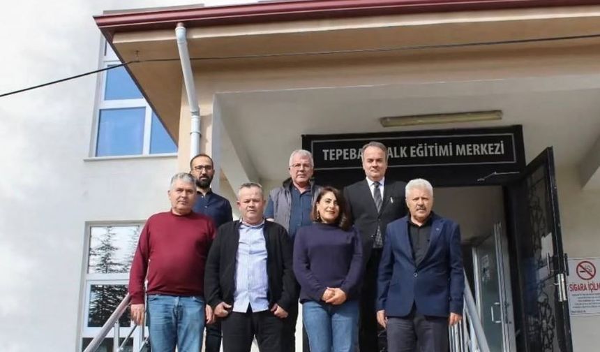 Murat Sertsöz'den Tepebaşı Halk Eğitimi Merkezi'ne Ziyaret