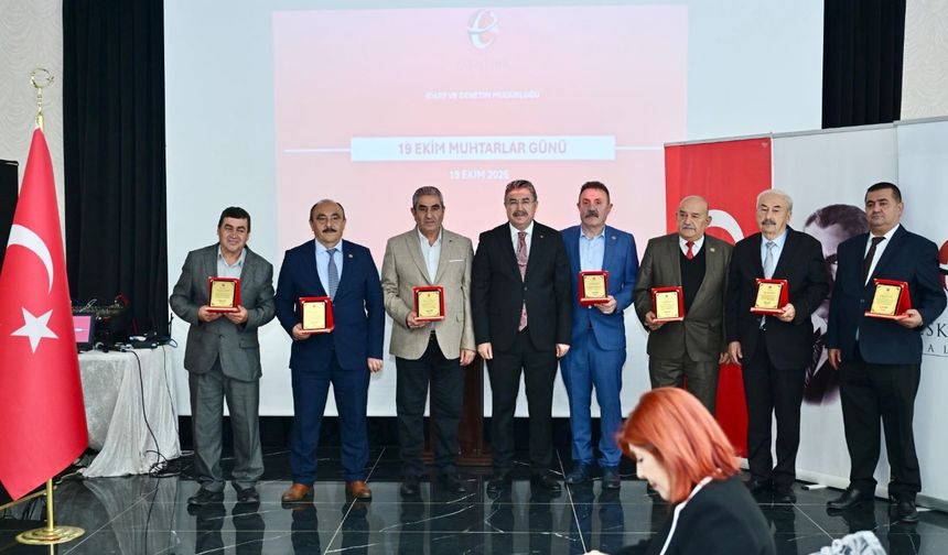 Vali Yılmaz'dan Muhtarlar Günü Kahvaltısı