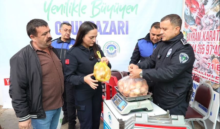Odunpazarı Belediyesi’nden Pazarlarda Elektronik Tartı Denetimi