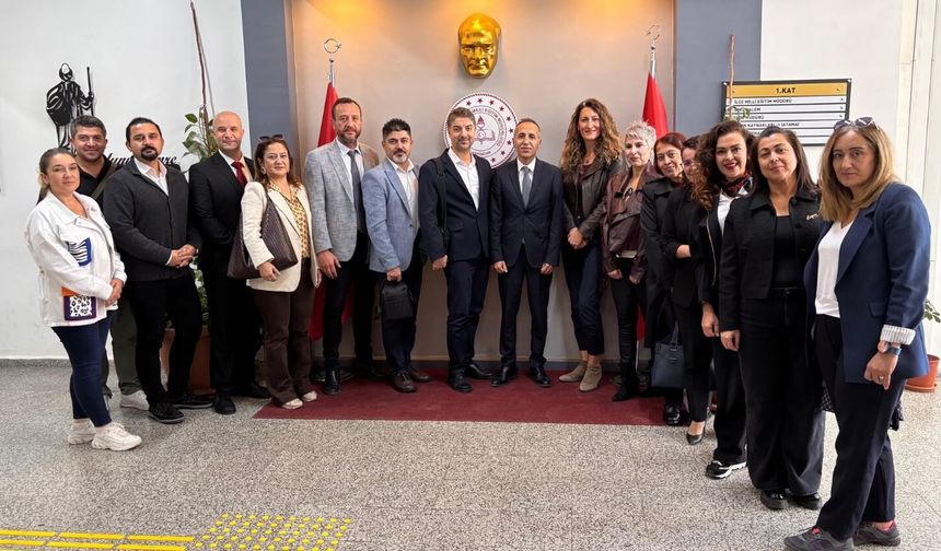 Okul Müdürlerinden Barış Hancı'ya 'Hayırlı Olsun' Ziyareti