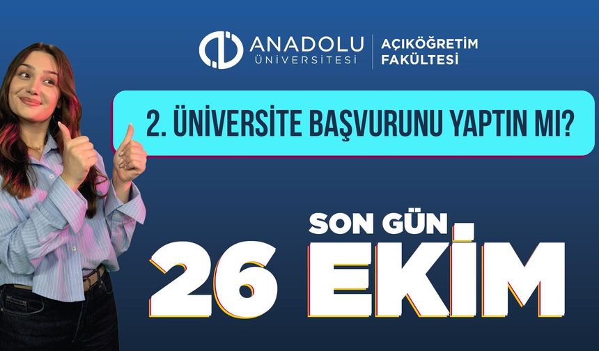 Açıköğretim Fakültesinde aktif öğrenci sayısı 1 milyonu geçti