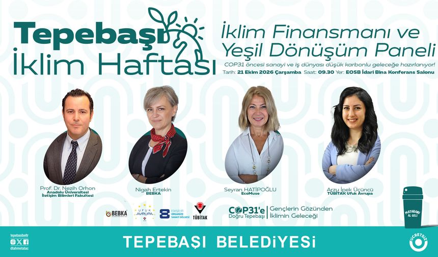 Tepebaşı’ndan COP31’e Güçlü İklim Hamlesi