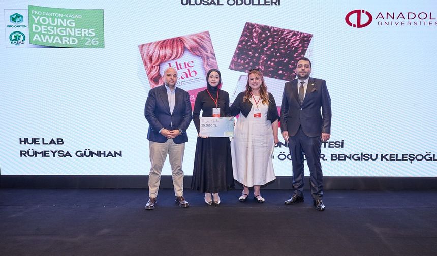GSF öğrencisinin tasarımı ulusal yarışmada mansiyon kazandı